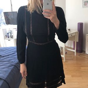 Laced black Reformation dress 6